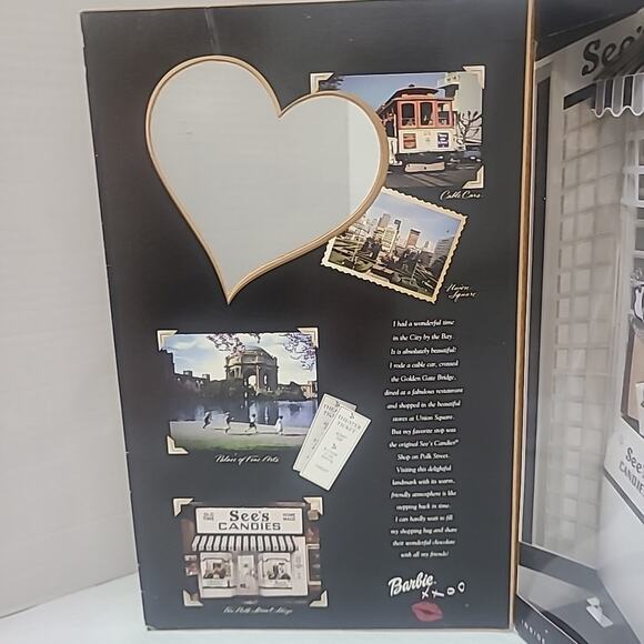 Mattel Barbie I Left My Heart in San Francisco See's Candie Special Edition 2001 - Picture 4 of 9